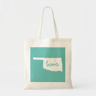 Home Oklahoma Custom Colour Tote Bag