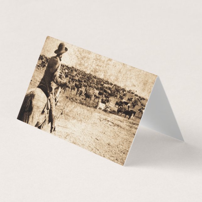 Home on the Range Business Card (Front)