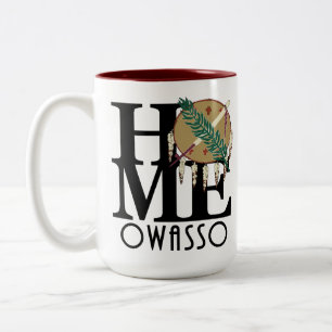 HOME Owasso Oklahoma 15oz Two-Tone Coffee Mug