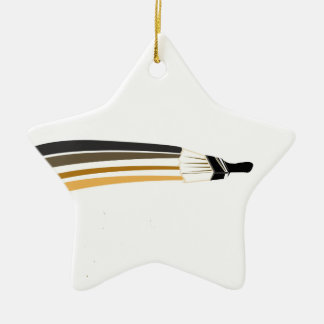 Home Painting | Artist Paint Brush Ceramic Tree Decoration
