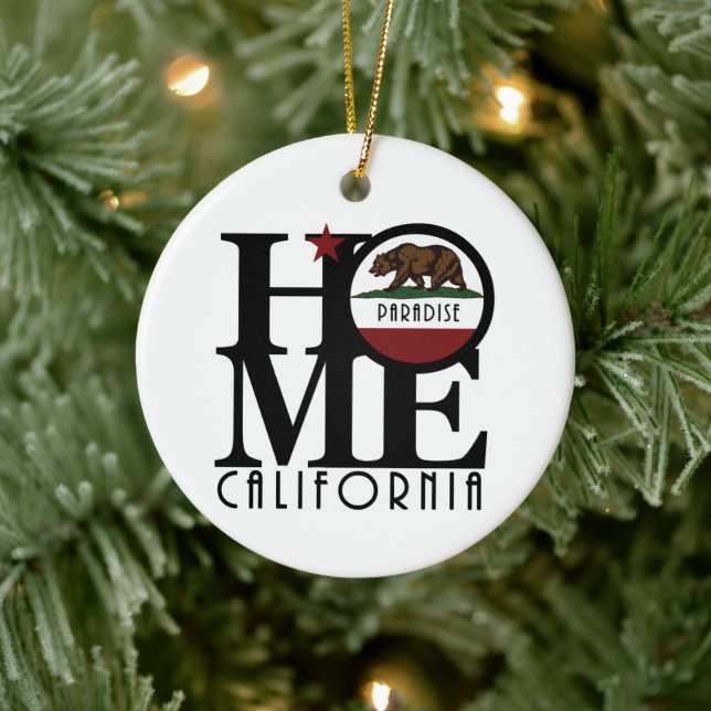 HOME Paradise California Ceramic Tree Decoration (Tree)