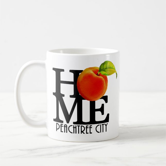 HOME Peachtree City 11oz Coffee Mug (Left)