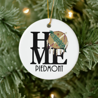 HOME Piedmont Oklahoma Ceramic Tree Decoration