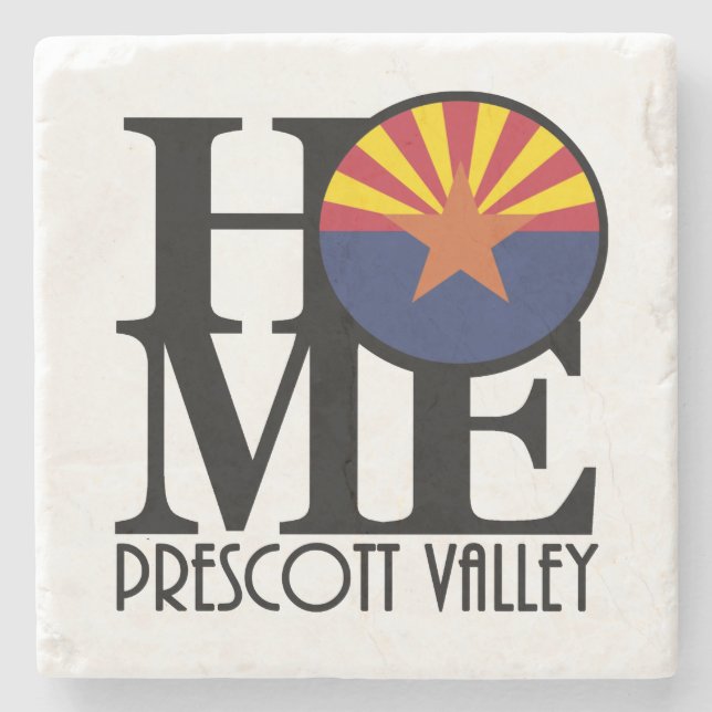 HOME Prescott Valley Stone Coaster (Front)