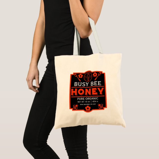 Home Produce Honey Tote Bag (Front (Product))