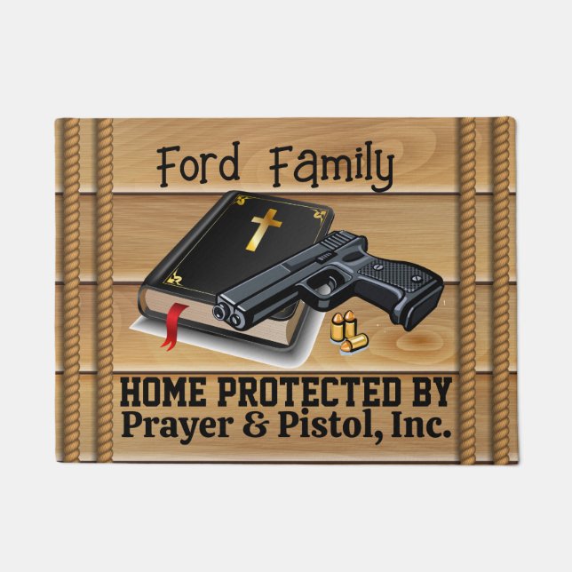 Home Protected By .... Doormat (Front)