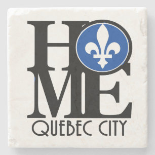 HOME Quebec City Stone Coaster