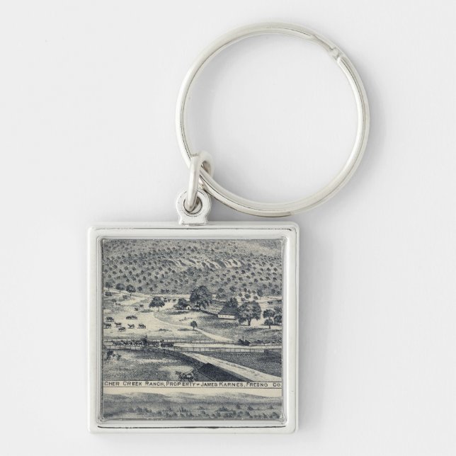 Home Ranches in Fresno, California Key Ring (Front)