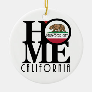 HOME Redwood City Ceramic Tree Decoration