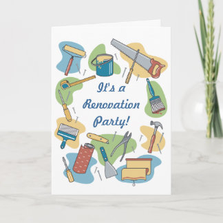 Home Renovation Invitation