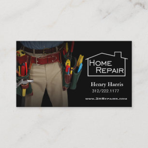 Home Repair Handyman Business Card