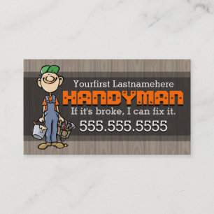 Home Repair.Handyman.Remodeling.Carpenter.Painter Business Card