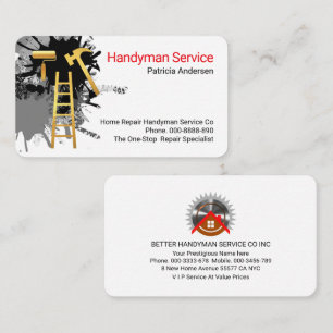 Home Repair Handyman Tools Business Card