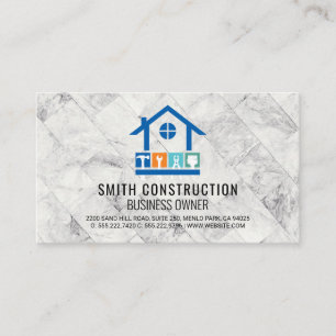 Home Repair Tools   Construction   Renovations Business Card