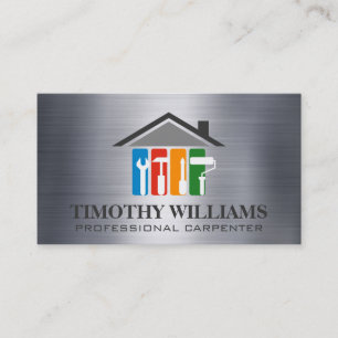 Home Repair Tools   Contractor   Handy Man Business Card