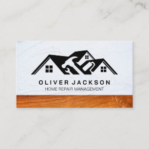 Home Repair Tools   Property Real Estate Business Card