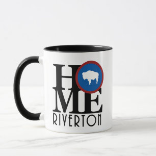 HOME Riverton WY Mug
