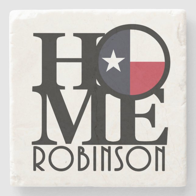 HOME Robinson Texas Stone Coaster (Front)
