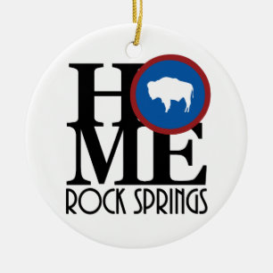 HOME Rock Springs Ceramic Tree Decoration