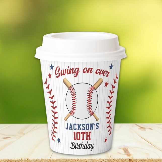 Home Run Celebration – Baseball Party  Paper Cups (Creator Uploaded)