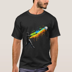 Home Run Drip Batter Silhouette T-Shirt