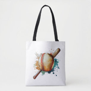 Home Run Hues Tote Bag