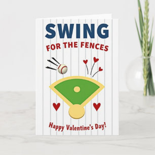 Home Run Love Valentine Card