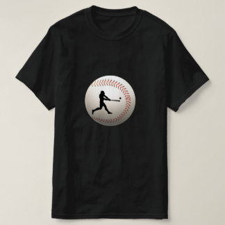 “Home Run Power – Minimalist Baseball Silhouette T T-Shirt