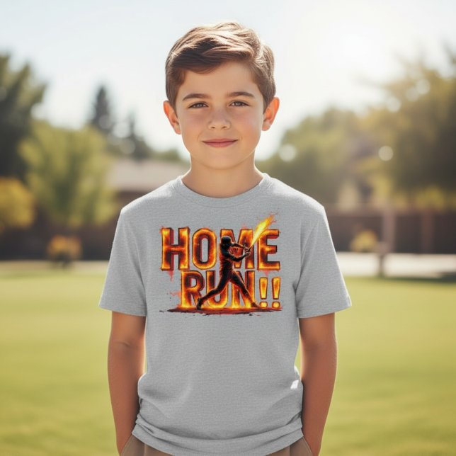Home Run!!! Tri-Blend Shirt (Creator Uploaded)