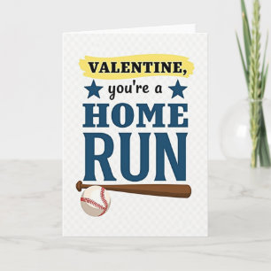 Home Run Valentine Baseball Card