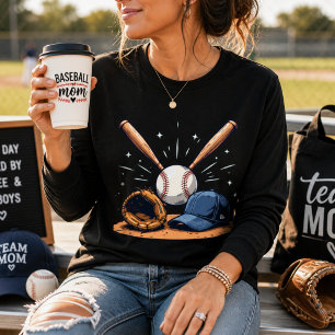 Home Run Vibes Baseball Love colourful tee