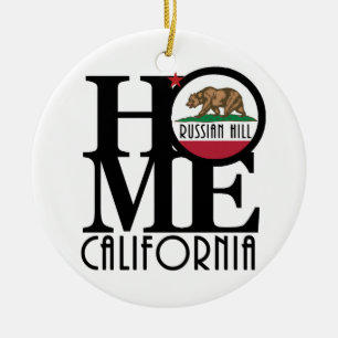 HOME Russian Hill Ceramic Tree Decoration
