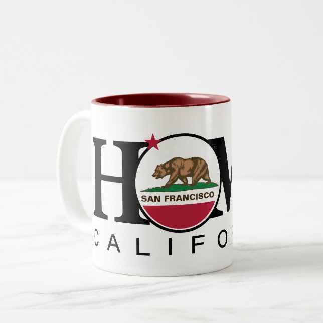 HOME San Francisco California Mug (Front Left)