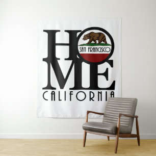 HOME San Francisco California Tapestry