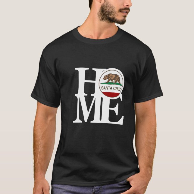 HOME Santa Cruz Black T Shirt (Front)