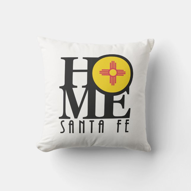 HOME Santa Fe New Mexico  Cushion (Front)
