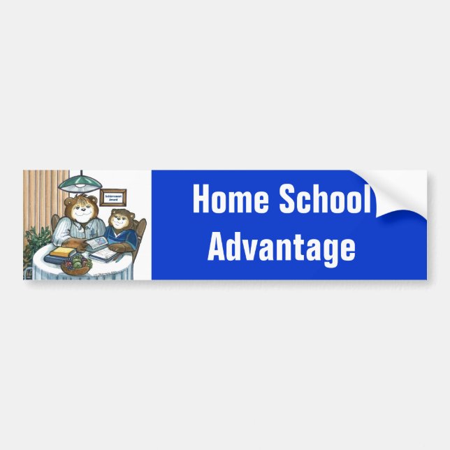 Home School Advantage Bumper Sticker (Front)