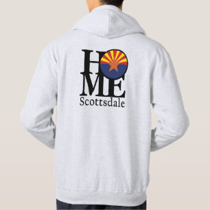 HOME Scottsdale Arizona (back print) Hoodie