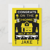 Home Self Build Congratulation