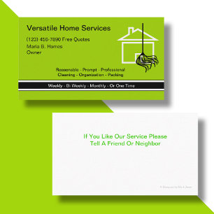 Home Services Business Cards