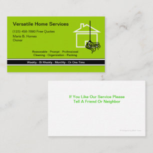 Home Services Business Cards