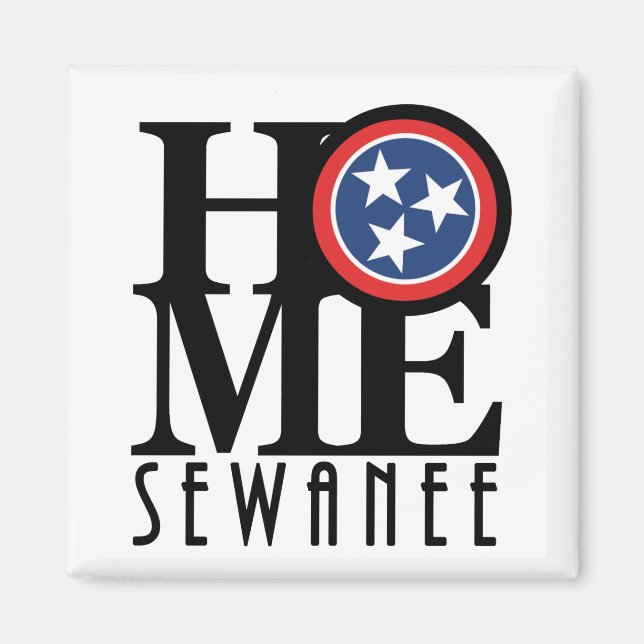 HOME Sewanee Tennessee Magnet (Front)