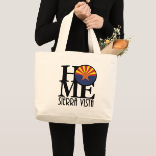 HOME Sierra Vista Arizona Large Tote Bag