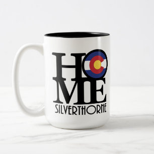 HOME Silverthorne COlorado 15oz Two-Tone Coffee Mug