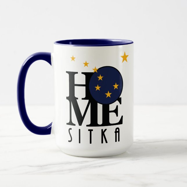 HOME Sitka Alaska 15oz Mug (Left)