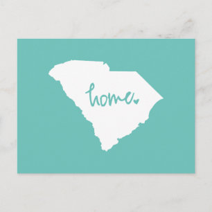 Home South Carolina Custom Colour Postcard