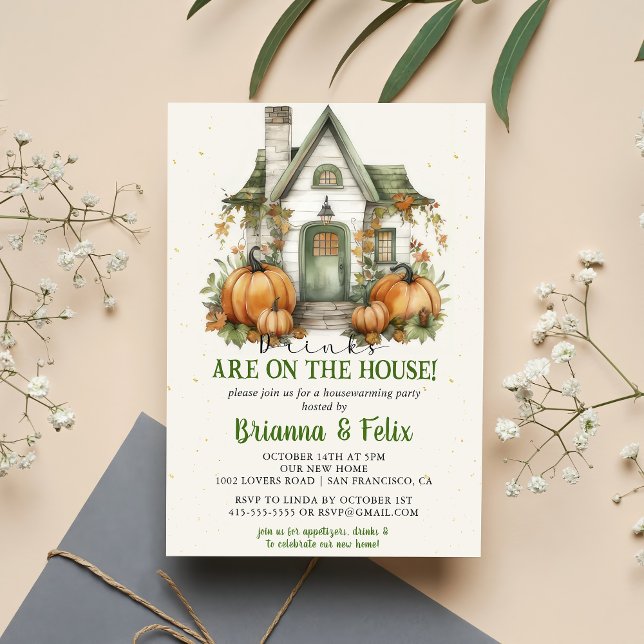 Home Spooky Home Halloween Party  Invitation (Creator Uploaded)