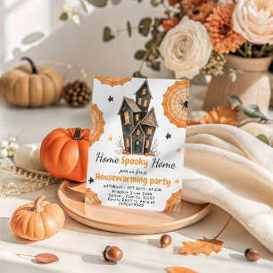 Home Spooky Home Haunted Housewarming Invite