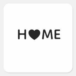 HOME SQUARE STICKER