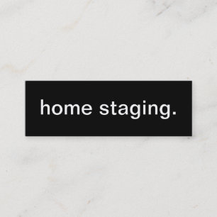 Home Staging Business Card